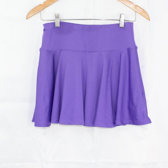 Forever 21 Medium Extra High-Rise Purple Skort with Pocket - Picture 1 of 3